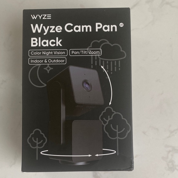Wyze black Cam Pan v3 model:WYZEZPA3 new in package - Picture 1 of 7